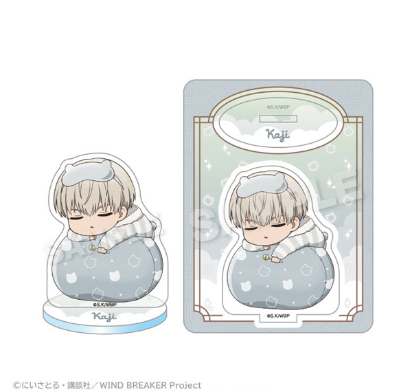 Stella Notes WIND BREAKER Acrylic Mascot Fuwamin ver. vol.2 Ren Kaji Bild 1