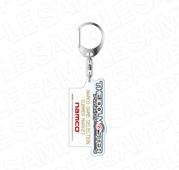 Contents Seed Namco Game Selection Summer Market Hologram Acrylic Keychain THE IDOLM@STER