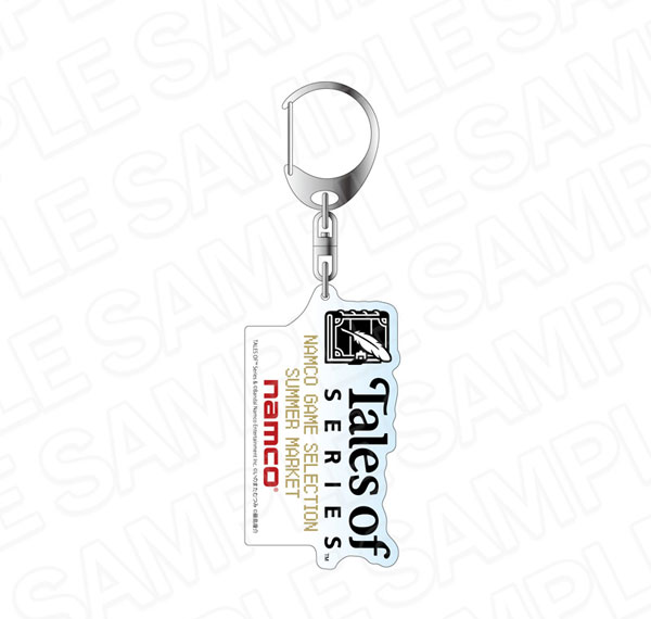 Contents Seed Namco Game Selection Summer Market Hologram Acrylic Keychain Tales of Series รูปภาพ 1