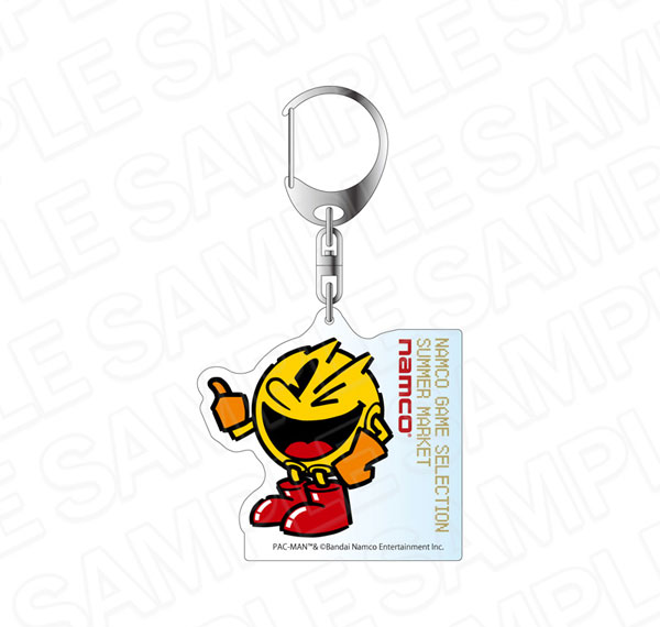 Contents Seed Namco Game Selection Summer Market Acrylic Keychain Pac-Man