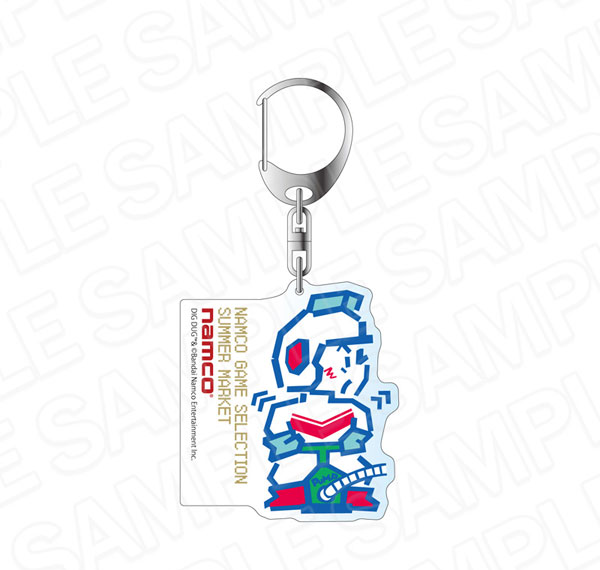 Contents Seed Namco Game Selection Summer Market Acrylic Keychain DIGDUG