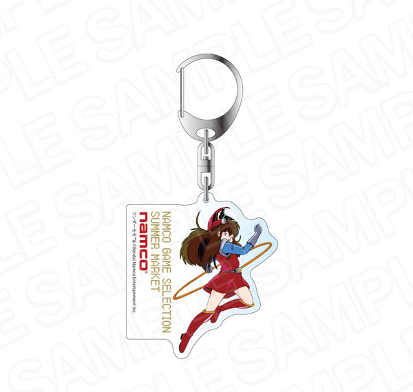 Contents Seed Namco Game Selection Summer Market Acrylic Keychain Wonder Momo รูปภาพ 1