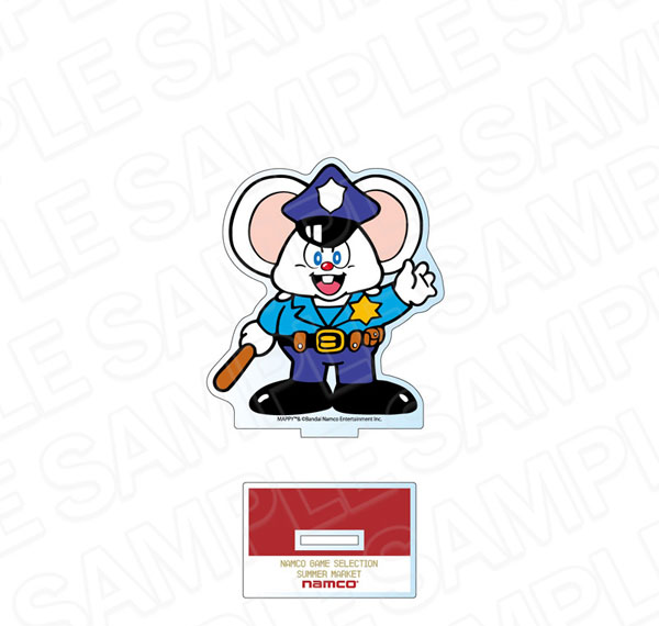 Contents Seed Namco Game Selection Summer Market Acrylic Stand Mappy รูปภาพ 1