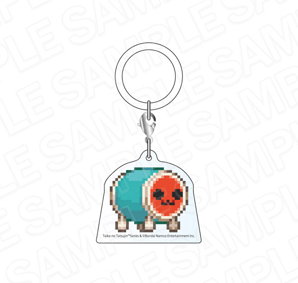 Contents Seed Namco Game Selection Summer Market Marking Acrylic Charm Taiko no Tatsujin