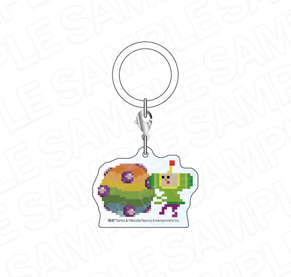 Contents Seed Namco Game Selection Summer Market Marking Acrylic Charm Katamari Damacy