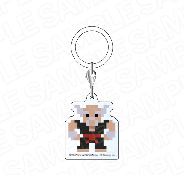 Contents Seed Namco Game Selection Summer Market Marking Acrylic Charm Tekken