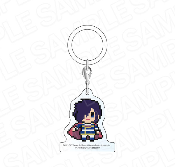 Contents Seed Namco Game Selection Summer Market Marking Acrylic Charm Tales of Series รูปภาพ 1