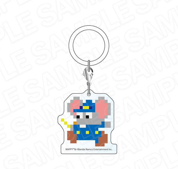Contents Seed Namco Game Selection Summer Market Marking Acrylic Charm Mappy