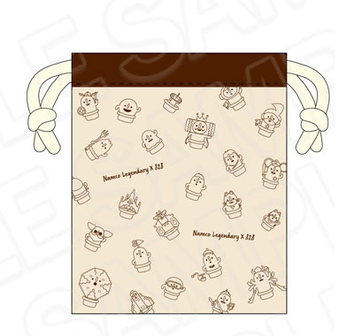 Contents Seed Namco Game Selection Summer Market Drawstring Bag Haniwa Bild 1