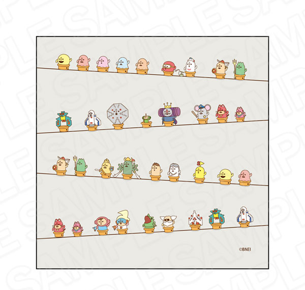 Contents Seed Namco Game Selection Summer Market Microfiber Cloth Haniwa Bild 1