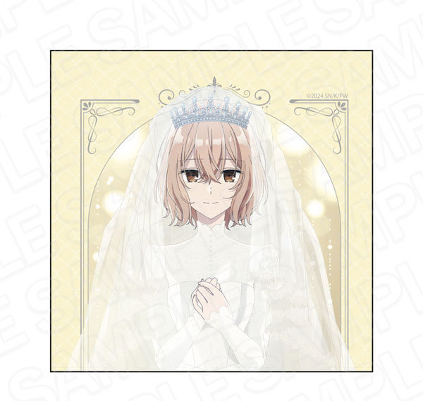Contents Seed TV Anime "This Monster Wants to Eat Me" Microfiber Cloth Hinako Wedding Dress ver.