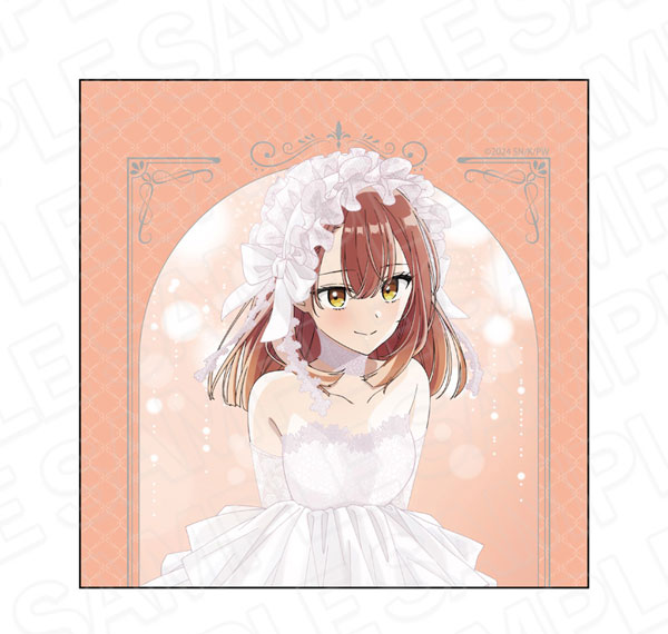 Contents Seed TV Anime "This Monster Wants to Eat Me" Microfiber Cloth Miko Wedding Dress ver. Bild 1