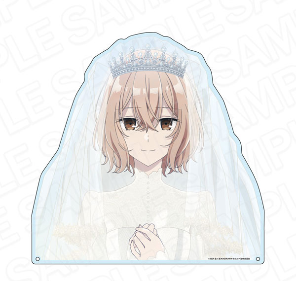 Contents Seed TV Anime "This Monster Wants to Eat Me" Jumbo Diecut Acrylic Board Hinako Wedding Dress ver. Bild 1