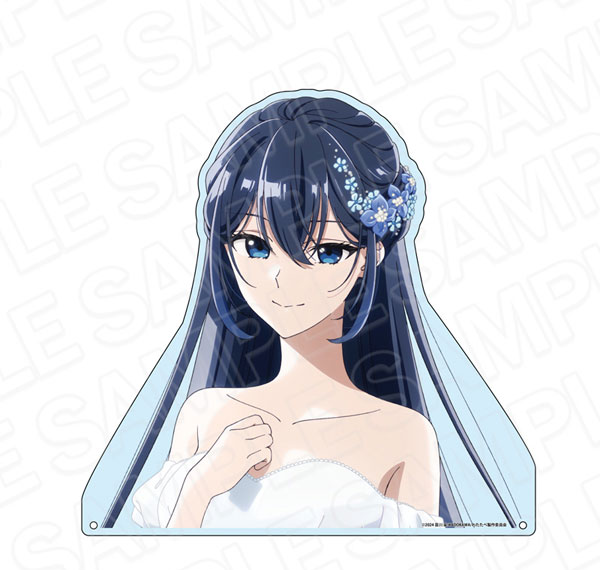 Contents Seed TV Anime "This Monster Wants to Eat Me" Jumbo Diecut Acrylic Board Shiori Wedding Dress ver.