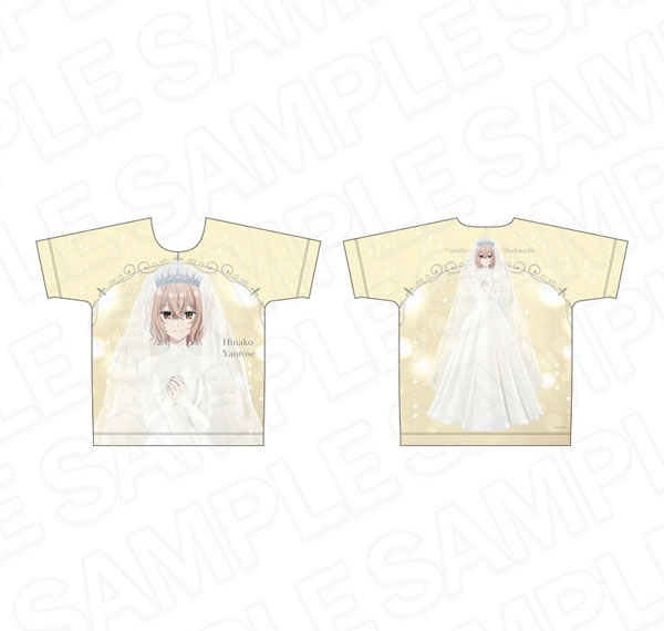 Contents Seed TV Anime "This Monster Wants to Eat Me" Full Graphic T-shirt Hinako Wedding Dress ver. Bild 1