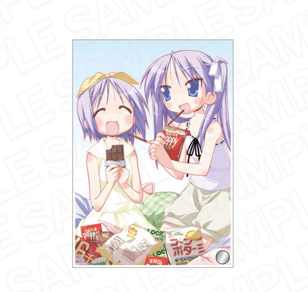 Contents Seed Lucky Star Mini Acrylic Art Tsukasa & Kagami