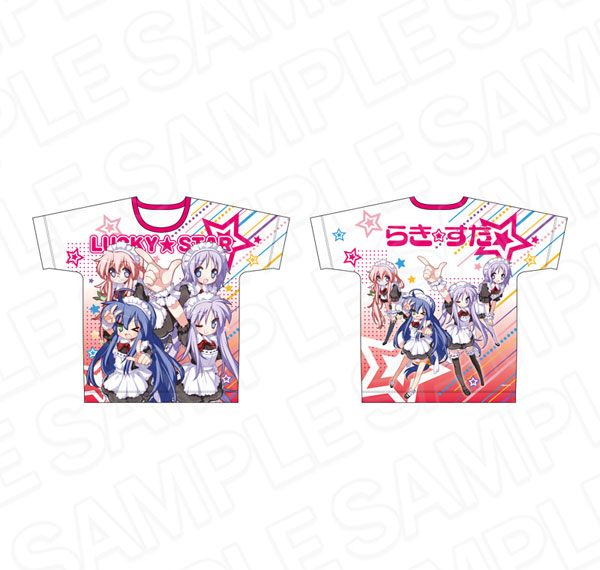 Contents Seed Lucky Star Full Graphic T-shirt Maid Outfit ver. รูปภาพ 1