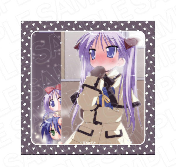 Contents Seed Lucky Star Microfiber Cloth Konata & Tsukasa & Kagami