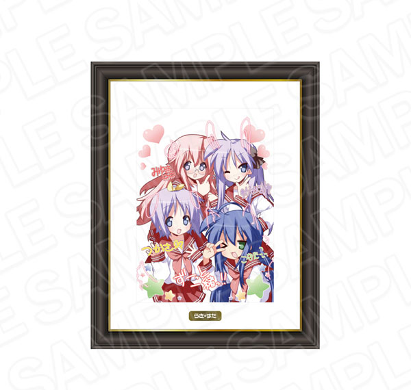 Contents Seed Lucky Star Memorial Art Konata & Tsukasa & Kagami & Miyuki รูปภาพ 1
