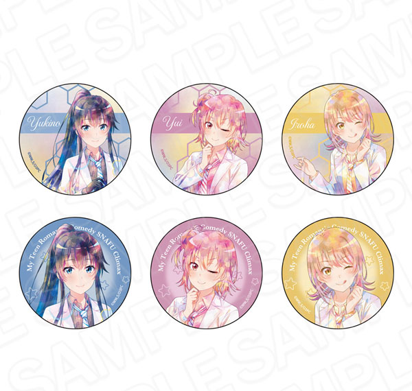 Contents Seed "My Teen Romantic Comedy SNAFU. Completion" Tin Badge (Random) PALE TONE series chemistry ver. Set Bild 1