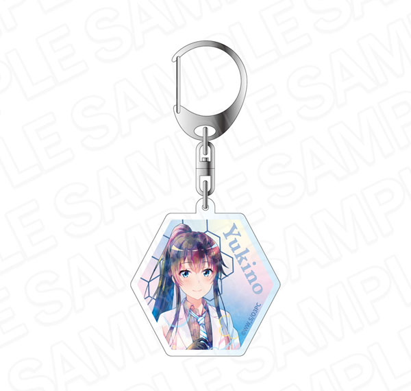 Contents Seed My Teen Romantic Comedy SNAFU. Completion Acrylic Keychain PALE TONE series Yukino Yukinoshita chemistry ver.