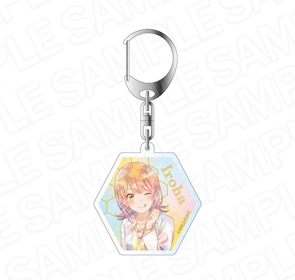 Contents Seed My Teen Romantic Comedy SNAFU. Completion Acrylic Keychain PALE TONE series Iroha Isshiki chemistry ver. Bild 1