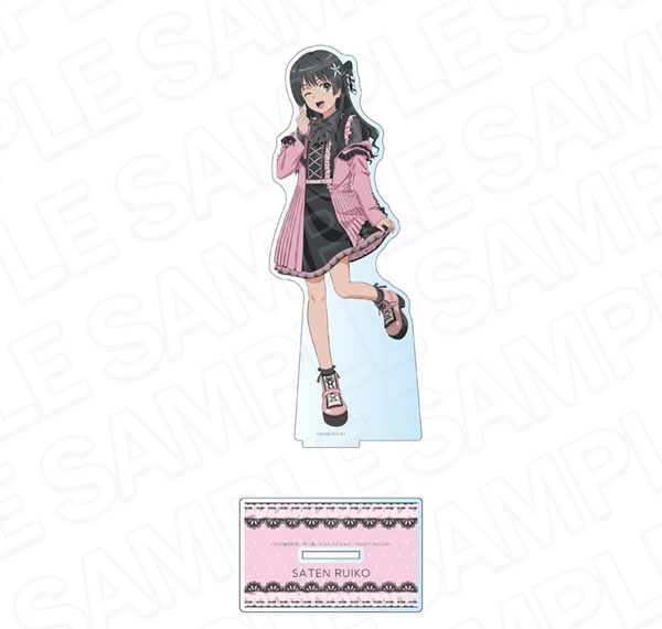 Contents Seed TV Anime "Toaru Kagaku no Railgun T" Deka Acrylic Stand Ruiko Saten Subculture Fashion ver.