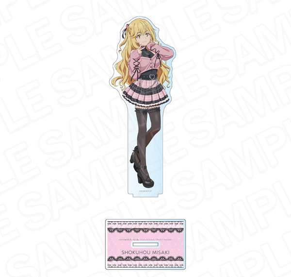 Contents Seed TV Anime "Toaru Kagaku no Railgun T" Deka Acrylic Stand Misaki Shokuhou Subculture Fashion ver. รูปภาพ 1