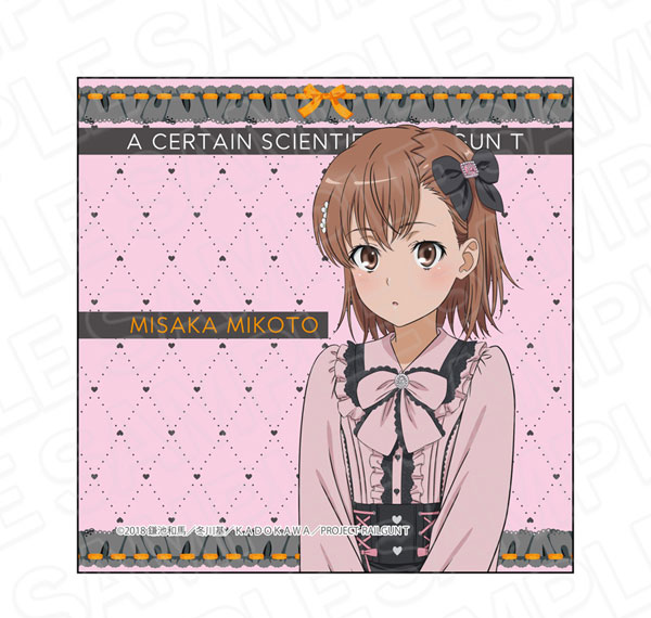 Contents Seed TV Anime "Toaru Kagaku no Railgun T" Microfiber Cloth Mikoto Misaka Subculture Fashion ver. 이미지 1