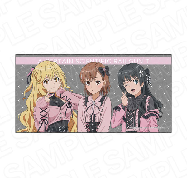 Contents Seed TV Anime "Toaru Kagaku no Railgun T" Bath Towel Subculture Fashion ver. Bild 1