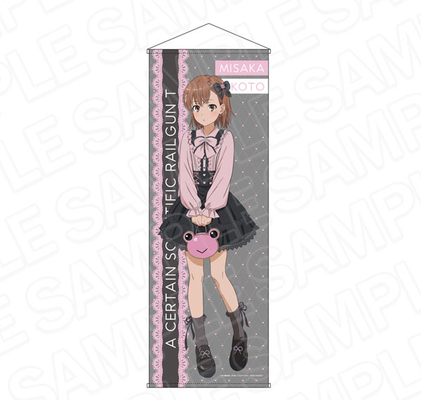 Contents Seed TV Anime "Toaru Kagaku no Railgun T" Jumbo Wall Scroll Mikoto Misaka Subculture Fashion ver.
