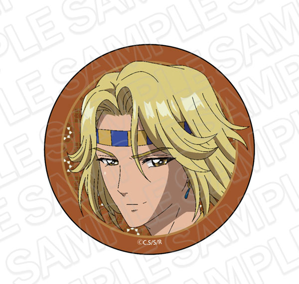 Contents Seed TV Anime "Red River" Tin Badge Zannanza Hattusili Bild 1