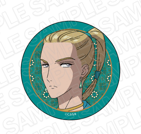 Contents Seed TV Anime "Red River" Tin Badge Ilbani รูปภาพ 1