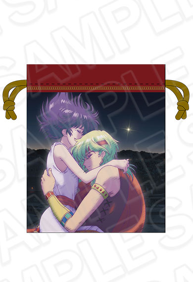 Contents Seed TV Anime "Red River" Drawstring Bag