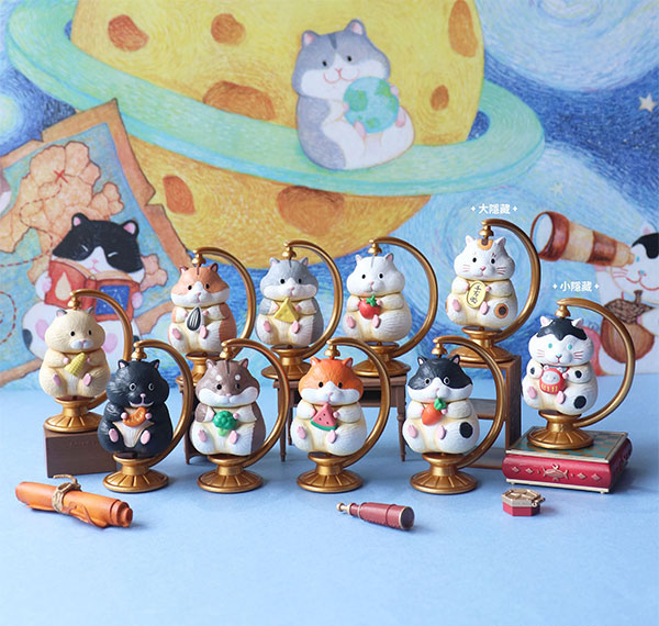 Partner Toys Hamster Globe Trading Figure 8Pack BOX Bild 1