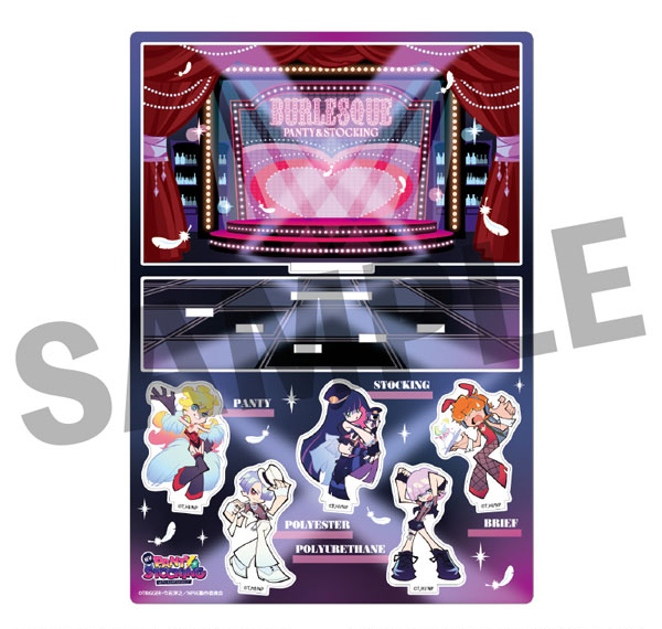 DMM.com "New PANTY & STOCKING with GARTERBELT" Gorgeous Diorama Acrylic Stand รูปภาพ 1