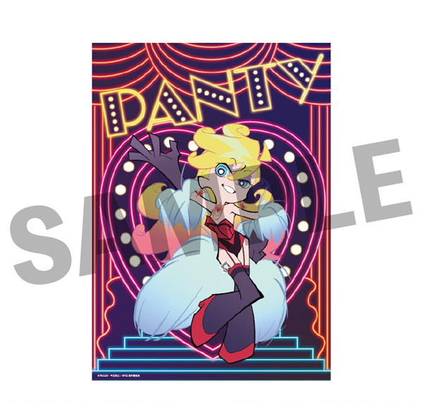 DMM.com "New PANTY & STOCKING with GARTERBELT" Clear Poster Panty