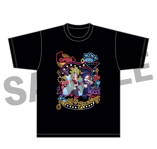 DMM.com "New PANTY & STOCKING with GARTERBELT" Design T-shirt รูปภาพ 1