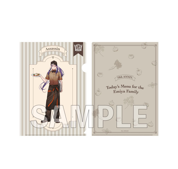 KADOKAWA Today's Menu for the Emiya Family Clear File - Assassin