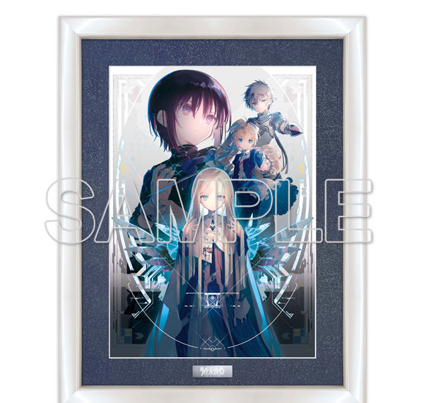 KADOKAWA Wizard's Brain 25th Anniversary Newly Drawn B4-sized Chara Fine Graph รูปภาพ 1