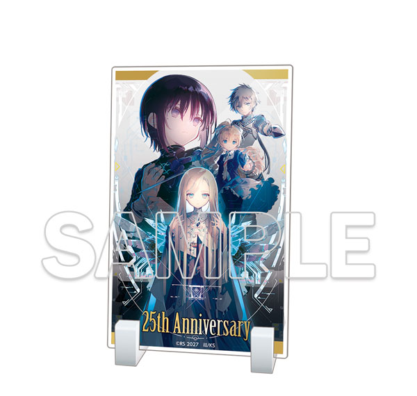 KADOKAWA Wizard's Brain 25th Anniversary Foil-stamped Acrylic Plate