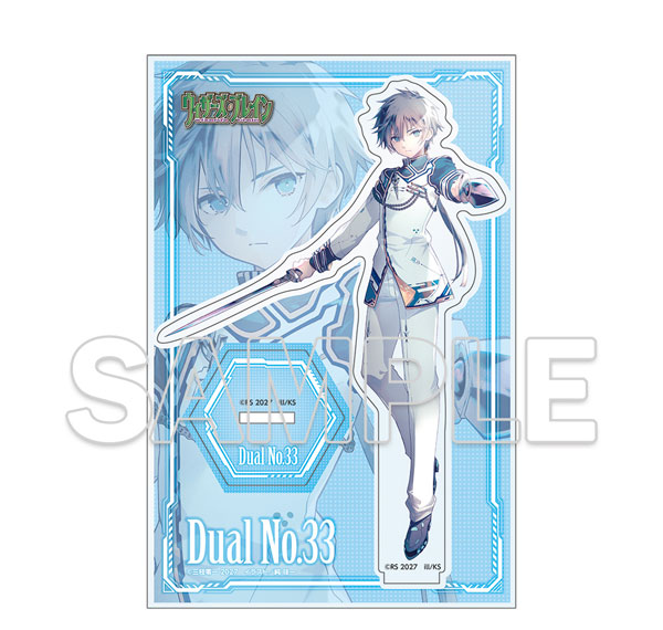 KADOKAWA Wizard's Brain 25th Anniversary Acrylic Figure - Dual No. 33