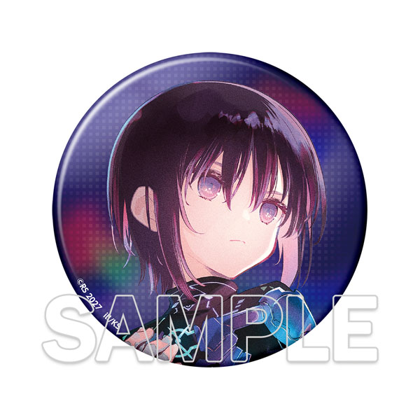KADOKAWA Wizard's Brain 25th Anniversary Big Holographic Tin Badge - Ren Amagi รูปภาพ 1