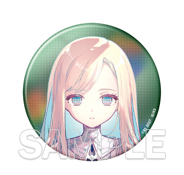 KADOKAWA Wizard's Brain 25th Anniversary Big Holographic Tin Badge - Fia