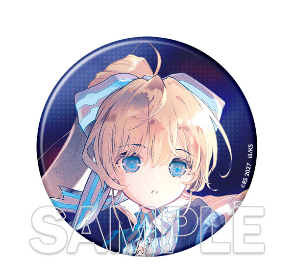 KADOKAWA Wizard's Brain 25th Anniversary Big Holographic Tin Badge - Celeste E. Klein รูปภาพ 1