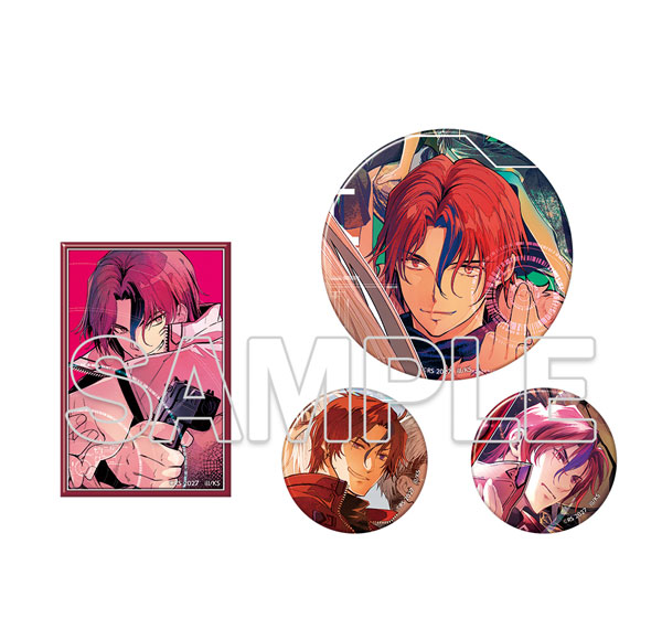 KADOKAWA Wizard's Brain 25th Anniversary Tin Badge Set - Vermillion CD Haze รูปภาพ 1