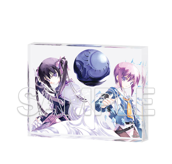 KADOKAWA Wizard's Brain 25th Anniversary Acrylic Block - Ren Amagi & Sakura Bild 1