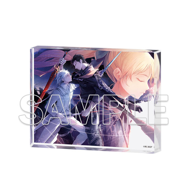 KADOKAWA Wizard's Brain 25th Anniversary Acrylic Block - The Dual-Wielding Knight & The Black Knight รูปภาพ 1