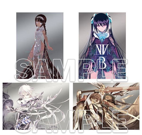 KADOKAWA Wizard's Brain 25th Anniversary Metallic Postcard Set Vol.2