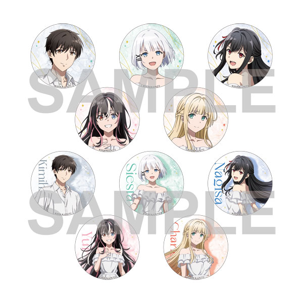 KADOKAWA The Detective Is Already Dead 5th Anniversary Tradable Tin Badge 10Pack BOX รูปภาพ 1